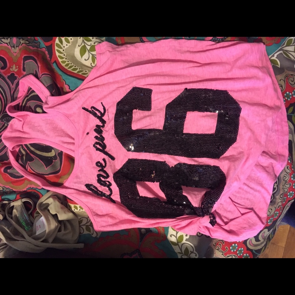 Pink Victorias secret tank